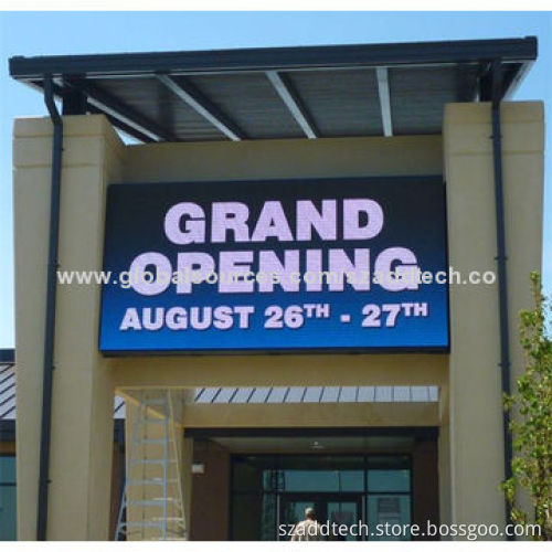Outdoor LED Display, 10mm Pixel Pitch, 160 x 160mm Module Size